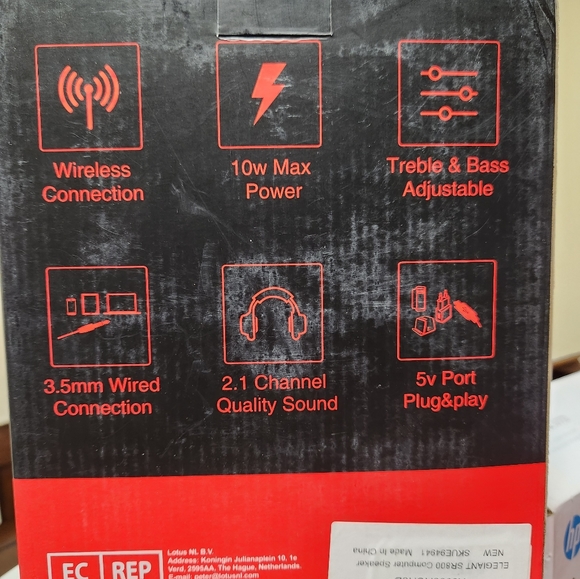 Desk vacuum, PC speakers, Plug and play microphone, blink mini camera - Picture 3 of 9